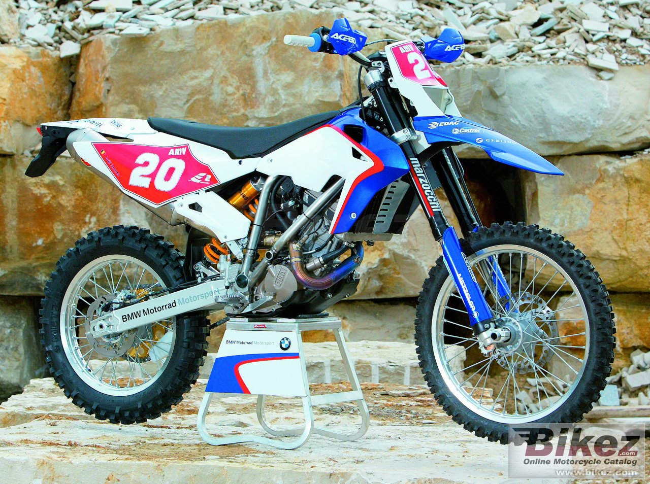 Big BMW 450 sports enduro picture and wallpaper from Bikez.com